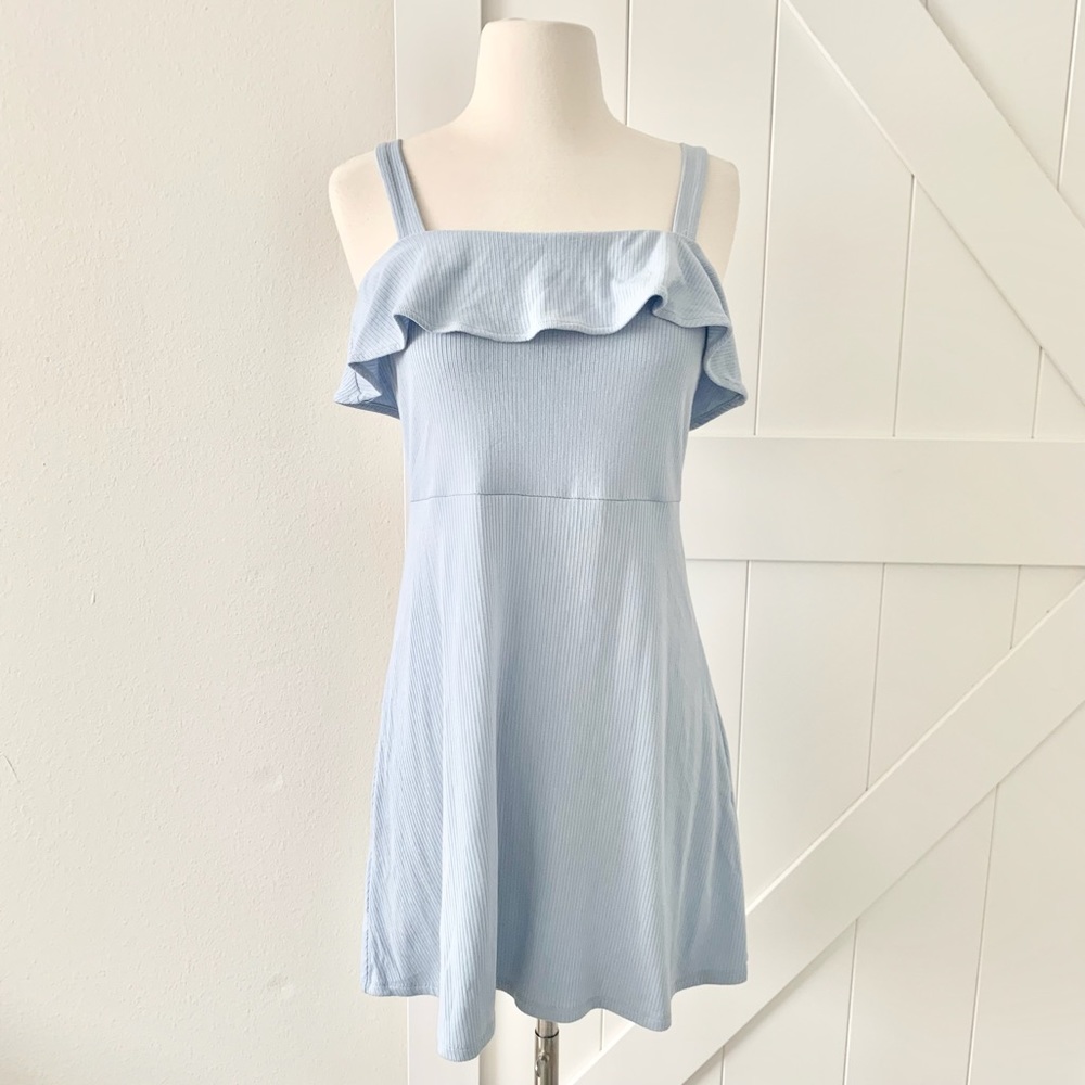 Forever 21 baby blue dress